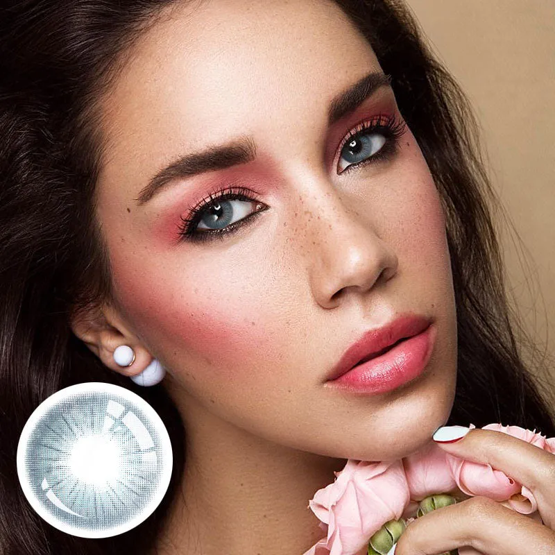 EyeLensy Rome Time Blue Έγχρωμοι Φακοί Επαφής 1 Έτος