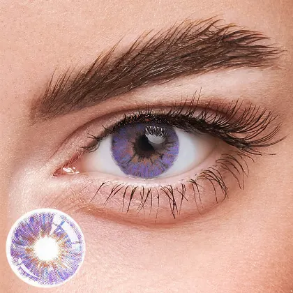 EyeLensy Monet Purple  | 1 Year