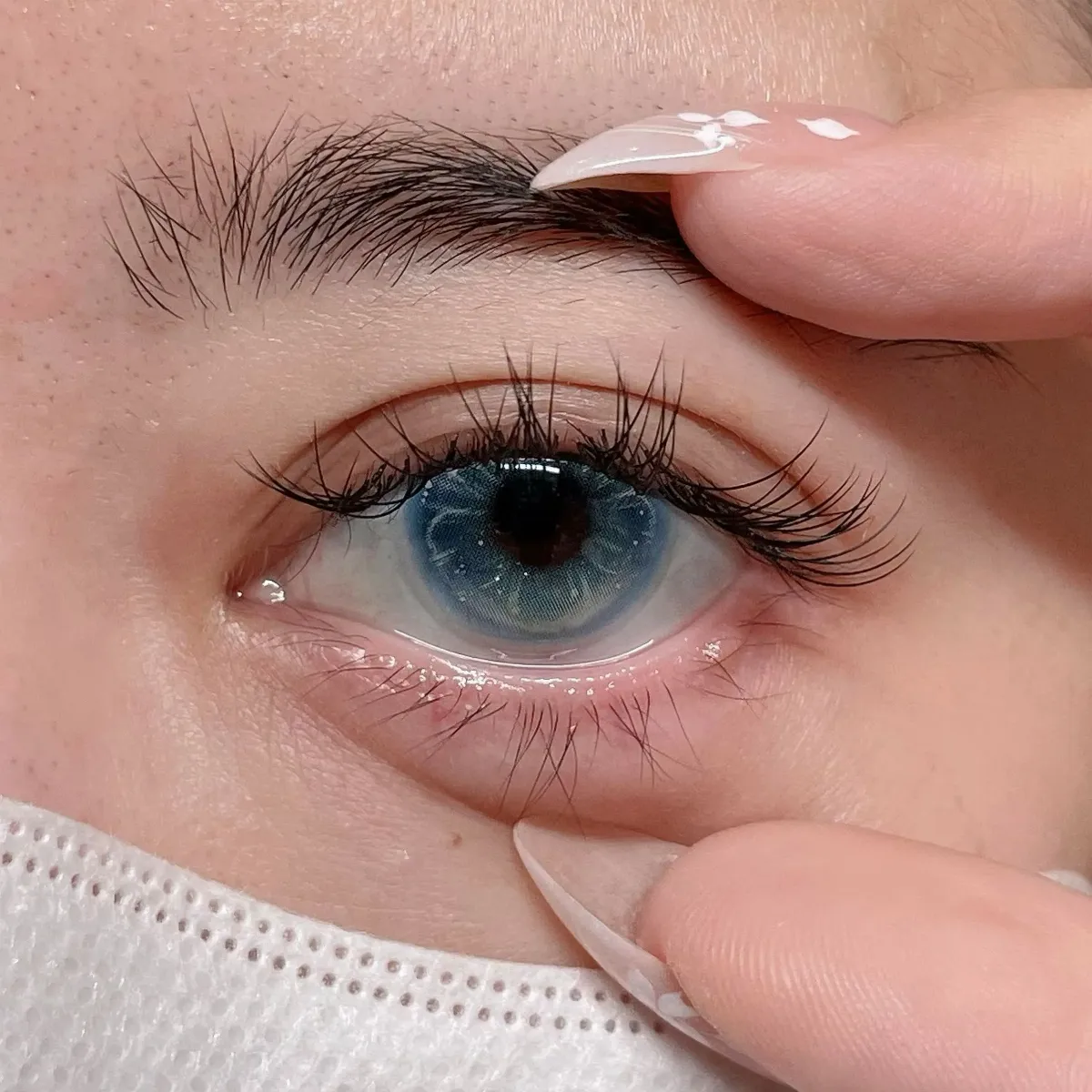 EyeLensy Jellyfish Glow Blue Έγχρωμοι Φακοί Επαφής 6 Μήνες