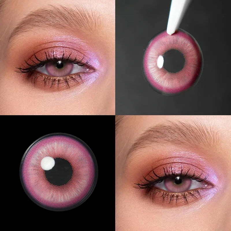 EYEZALENS Baya de Coral Mágico Lentillas de Color 1 Año