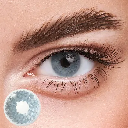 EyeLensy Meta modrá Barevné Kontaktní Čočky 1 Rok