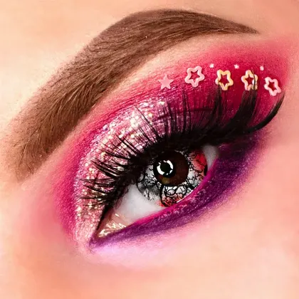 EyeLensy Démon Barevné Kontaktní Čočky 1 Rok