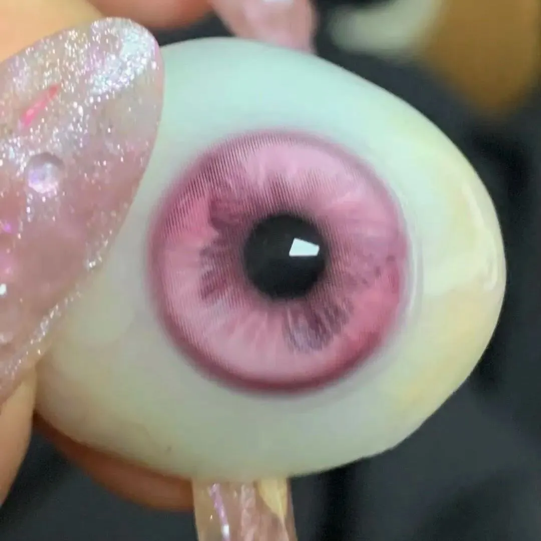 EyeLensy Ocean Wings Pink Έγχρωμοι Φακοί Επαφής 6 Μήνες