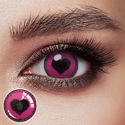 EyeLensy Pink Obsession Έγχρωμοι Φακοί Επαφής 1 Έτος