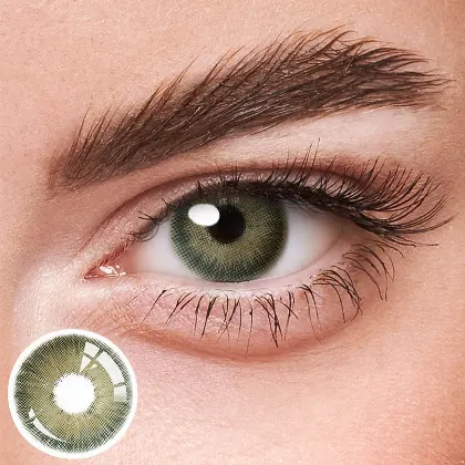 EyeLensy 블룸 그린 색렌즈 서클렌즈 1년