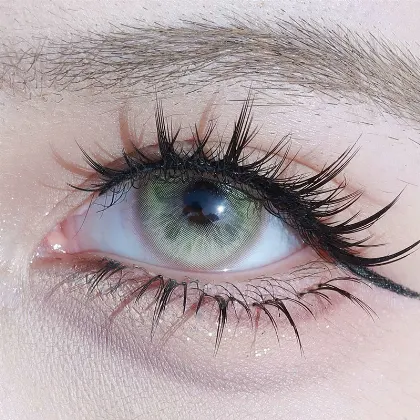 EyeLensy Ocean Wings Green Έγχρωμοι Φακοί Επαφής 6 Μήνες