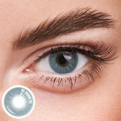 EyeLensy Touha Modrá Barevné Kontaktní Čočky 1 Rok