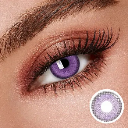 EyeLensy Perola Purple | 1 Year