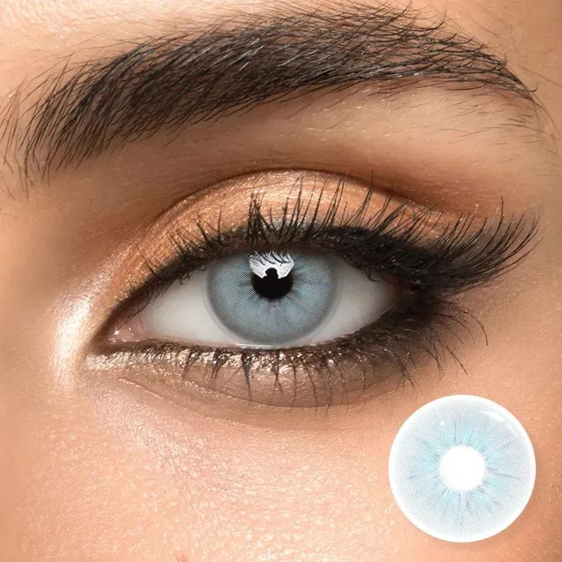 EYEZALENS Azul Maldivas Lentillas de Color 1 Año