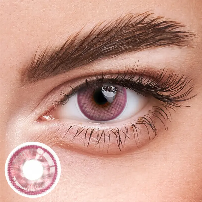 EYEZALENS Baya de Coral Mágico Lentillas de Color 1 Año