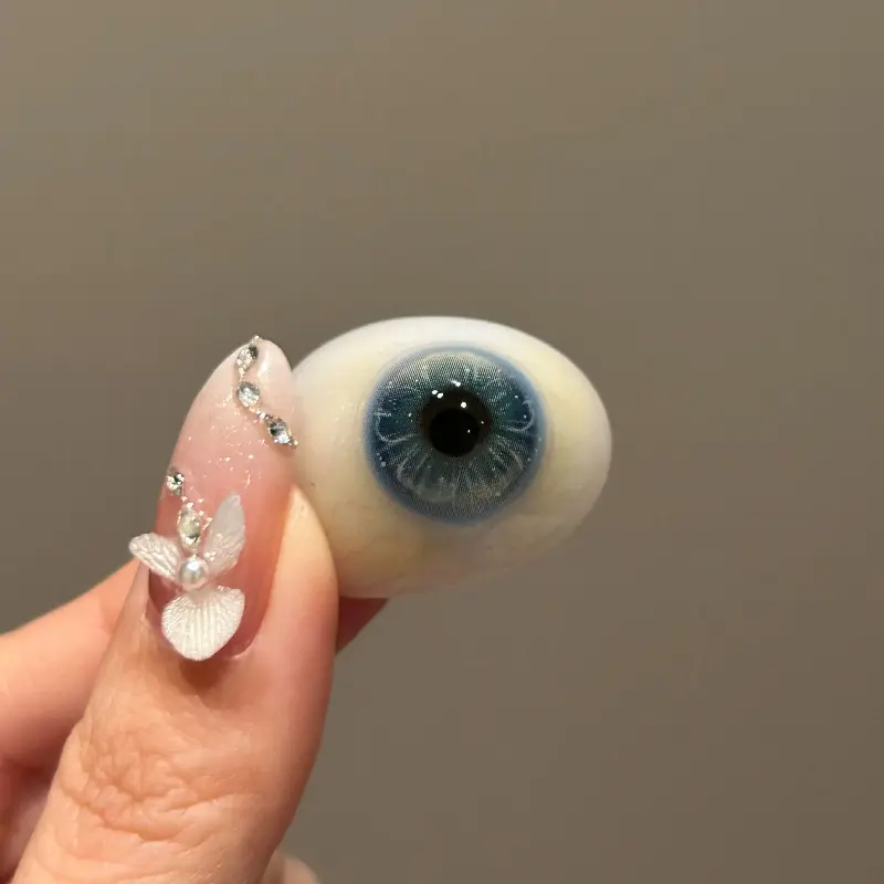 EyeLensy Jellyfish Glow Blue Έγχρωμοι Φακοί Επαφής 6 Μήνες