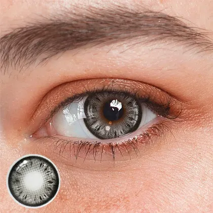 EyeLensy Vanessa Černá Barevné Kontaktní Čočky 1 Rok