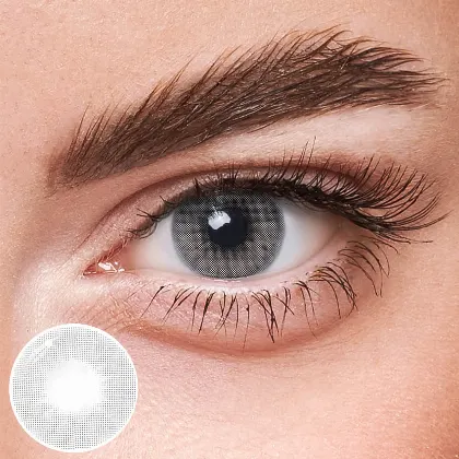 EyeLensy Polarlys Grå Farvede Kontaktlinser 1 År
