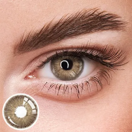 EyeLensy Bloom Brown  | 1 Year