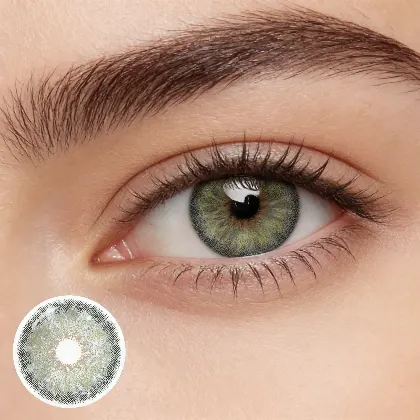 EyeLensy Petite Iris Grey Green | 1 Year