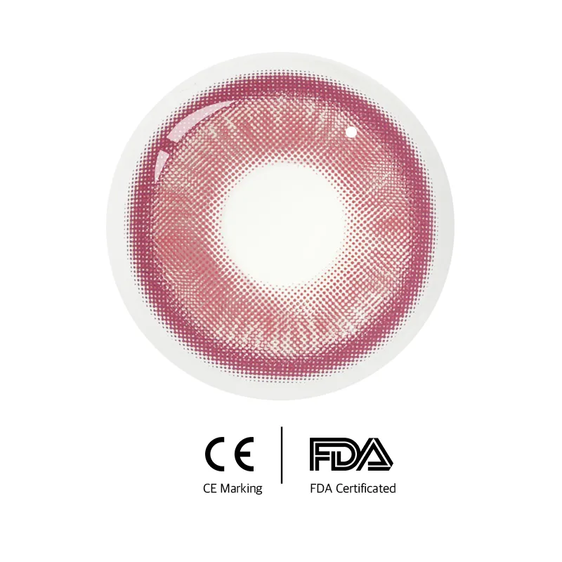 EYEZALENS Baya de Coral Mágico Lentillas de Color 1 Año