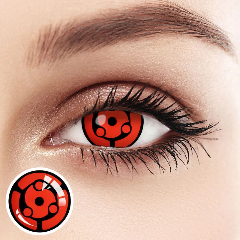 EyeLensy Mangekyou Sharingan Madary Uchihy Barevné Kontaktní Čočky 1 Rok
